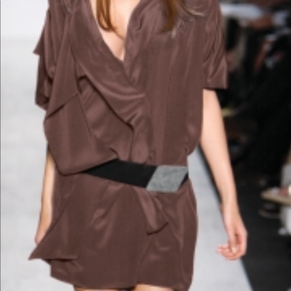 BCBG Runway collection dress with belt large